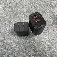 Charger HP Cepat PD 25W USB A+C QC3.0, Grosir Langsung Pabrik, Custom, Pengisian Daya Cepat Tipe C untuk Samsung Android