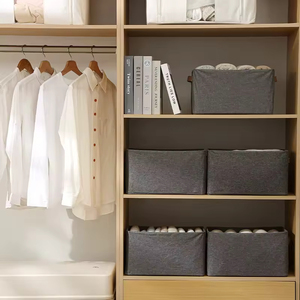 Organisateur <span class=keywords><strong>de</strong></span> vêtements pour armoire pour jeans, <span class=keywords><strong>organiseurs</strong></span> <span class=keywords><strong>de</strong></span> <span class=keywords><strong>tiroirs</strong></span> améliorés pour vêtements avec poignée pliable, <span class=keywords><strong>organiseurs</strong></span> <span class=keywords><strong>de</strong></span> vêtements pour <span class=keywords><strong>tiroirs</strong></span> - Product Image 4
