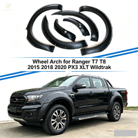 Kit de conversion pour pick-up, élargisseurs d'ailes de 6 pouces avec film de protection pour Ranger T7 T8 2015 2018 2020 PX3 XLT Wildtrak