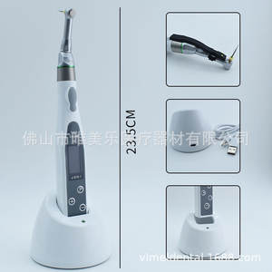 Machine électrique de préparation des canaux radiculaires dentaires, moteur de canal radiculaire LED, angle inversé 16:1, équipement de traitement endodontique sans fil - Product Image 4