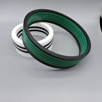 Joint de piston en tissu Chevron pour cylindre hydraulique, joint en V en fibre d'aramide, joint en V en cuir 35 x 54 x 52