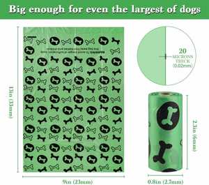 Bolsa de Basura Biodegradable y Compostable Personalizable con Logotipo, Forro para Contenedor de Basura Degradable, Forro para Contenedor Compostable Impreso Personalizado con PLA - Product Image 5