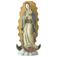 Résine Artisanat Personnalisé Fabricant OEM Élégant Pratique Polyrésine Décoration Catholique Religieuse Marie Figurine Statue Sculpture