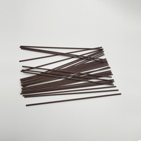 Bâtonnets diffuseurs en fibre de roseau marron 3 mm, bâtonnets diffuseurs d'arômes synthétiques, vente en gros