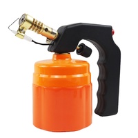 Chalumeau de soudage portable en laiton, pistolet à flamme pratique pour le camping en extérieur, torche à gaz butane, soudeuse à gaz portable