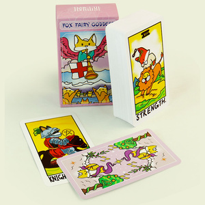 Custom Printing <strong>Tarot</strong> Cards with fox fairy <strong>Goddess</strong> on Premium Box for Complete <strong>Tarot</strong> Cards Deck and Guidebook - Product Image 5