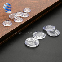 Pieds d'amortisseur en caoutchouc de silicone pour table en verre Anti-vibration et antidérapant