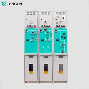 Tengen SF6 Kabinet Distribusi Daya, Voltase Tinggi Medium Luar Ruangan 12KV