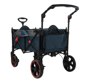 Populaire <span class=keywords><strong>pliable</strong></span> 150kg capacité <span class=keywords><strong>de</strong></span> charge tissu solide roues en polyuréthane utilisation industrielle et <span class=keywords><strong>de</strong></span> jardin chariot pour bébé <span class=keywords><strong>brouette</strong></span> OEM personnalisable - Product Image 2