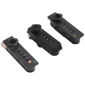 Serrure de cabinet à quatre chiffres - Cadenas à combinaison réinitialisable pour boîte de rangement en acier - Product Image 1