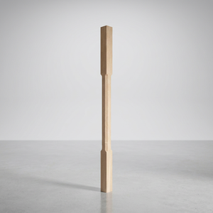 Balustre en bois massif peuplier EFS – Prix usine – Pièces d'escalier pour toutes escalierres et balcons - Product Image 1