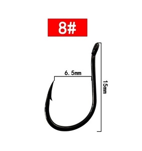 Hameçons métalliques robustes pour la pêche en mer au bar et à la truite, accessoires de pêche en bateau pour la pêche en rivière au requin, au sturgeon et au thon - Product Image 2