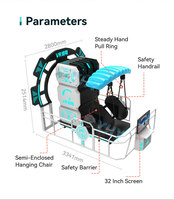 Simulateur de Parapente VR Commercial Intérieur YHY 2 Places 9D pour Parc d'Attractions avec 20 Jeux