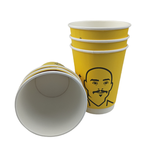 Nhà máy giá rẻ Giá Cốc giấy nhà sản xuất đôi tường Cốc giấy thiết kế mới kích thước khác nhau với phù hợp với nắp cốc cà phê - Product Image 2