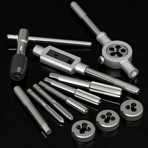 BEILI 6-40Pcs Tap and Die Set Bearing Steel Threading Tool <strong>Kit</strong> with Wrench for Machine Car Equipment Repair Hand <strong>Tapper</strong> - Product Image 4