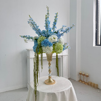 Centre de table de mariage de luxe haut de gamme, arrangement floral artificiel pour la location d'événements et la décoration de table
