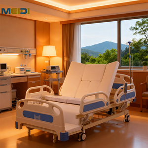 Letto <span class=keywords><strong>di</strong></span> ospedale con vasino-foro letto medico per i vecchi pazienti <span class=keywords><strong>di</strong></span> cura a domicilio manuale letti <span class=keywords><strong>di</strong></span> cura con wc - Product Image 1