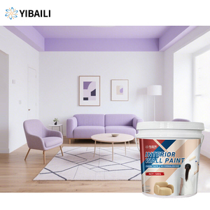 Commercio all'ingrosso ue certificata Non tossico basso per la casa del caos vernice da parete resistente Anti-cracking per camera da letto spazzola per ufficio appartamento - Product Image 1