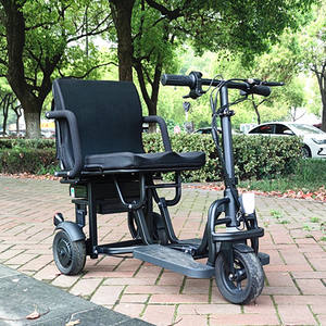 Triciclo Eléctrico de Tres Ruedas <span class=keywords><strong>Dragon</strong></span> 2024, Scooter de Movilidad con Diseño Plegable, Batería de Litio, Capacidad de 120 kg, Velocidad de 15 km/h - Product Image 1