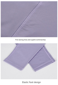 Nueva ropa de Yoga de manga corta de ajuste holgado Modal personalizada para mujer, Camiseta deportiva larga que absorbe el sudor, ropa deportiva para correr - Product Image 6