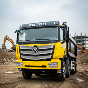 Nuevo <span class=keywords><strong>Camión</strong></span> Volquete Pesado Foton Est 8X4 de 12 Ruedas con Volteo a la Izquierda, Diésel Weichai FAST, en Venta - Product Image 1