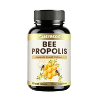 Extrait de propolis d'abeille noire halal SPL OEM, complément alimentaire pour l'énergie, l'immunité et la santé, comprimés de propolis d'abeille naturelle originale