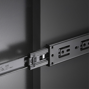 Dày ngăn kéo theo dõi ba-phần trượt đường sắt im lặng bóng trượt giảm xóc đệm hướng dẫn đường sắt - Product Image 6