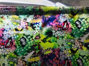 Nouvel Arrivage BST <span class=keywords><strong>Film</strong></span> Hydrographique Vert DIP DEMON MA061 avec Motif Peau de Serpent Boa en Matériau PVA pour le Traitement des Surfaces Courbes - Product Image 3