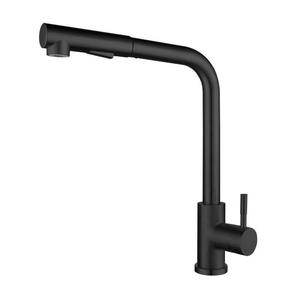 SUS 304 Pull-Down Kitchen Faucet with 360 Swivel <b>Spray</b> High-Arc Spout and Water-Efficient Stream for Modern Sinks - Product Image 3