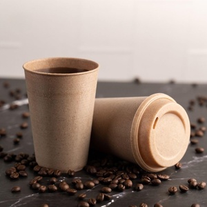 Biodegradable Water Cup <b>Bamboo</b> Fiber Cup - Product Image 4