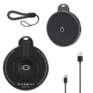 <span class=keywords><strong>Chargeur</strong></span> sans fil multifonctionnel pliable de luxe en gros 2 en 1 pour <span class=keywords><strong>iPhone</strong></span> 15 Pro Max 15W, format mini portable avec cordon P19 - Product Image 4