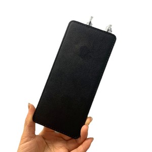 Imán magnético para refrigerador de cuero PU, adhesivo de pared con bolsillo, bolsa de almacenamiento, clip para menú de refrigerador, bolsa de almacenamiento, mensaje - Product Image 5