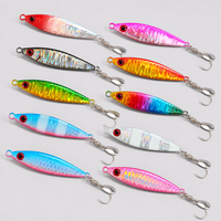 Major Craft Bomber Printed 60g Kingfish Jig Spinner Lure Live Bait Silver UV Stainless Steel Hooks BMSPIN-60 # 5 River & Lake 15g
