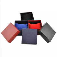 Boîte cadeau pour montre en carton rigide élégante avec couvercle et base, taille personnalisée, avec insert intérieur en blister