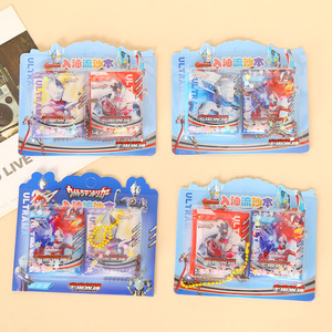 Ultraman Oil Flowing Sand Sticker Cartoon <b>Bookmark</b> Reusable Student Gift - Product Image 4