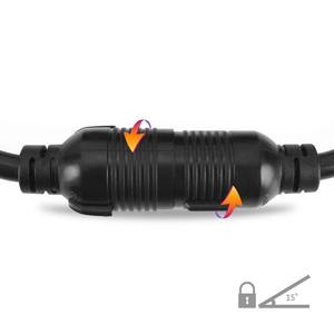 3/10/25/50फीट भारी ड्यूटी sjtw पावर कॉर्ड और एक्सटेंशन कॉर्ड्स L6-30P/<span class=keywords><strong>L6-30R</strong></span> ट्विस्ट लॉक जनरेटर एक्सटेंशन केबल - Product Image 6