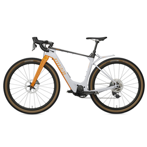 Cuadro de <span class=keywords><strong>bicicleta</strong></span> eléctrica Hybridizer Carbon Gravel con motor Bafang M820 de montaje central + batería interna de 860 Wh, <span class=keywords><strong>kit</strong></span> de cuadro para <span class=keywords><strong>bicicleta</strong></span> eléctrica - Product Image 1