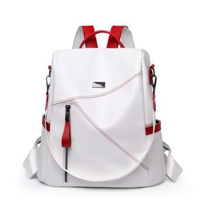 Sac à dos unisexe en tissu Oxford imperméable, souple et tendance, pour ordinateur portable, idéal pour l'école et les hommes - Product Image 3