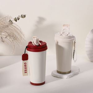 Vaso Térmico de Acero Inoxidable de 530 ml con Logotipo Personalizado, Taza de Viaje Aislada para Bebidas Frías y Calientes, Taza de Café para Viaje - Product Image 4