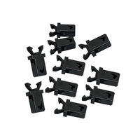 Interruptor de Bloqueo de Puerta Pequeño QM MS-08, Plástico de Alta Calidad, Miles de Presiones, Autobloqueante, Tipo de Hebilla de Microresorte para Gafas
