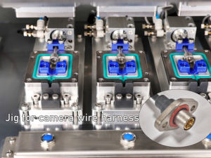 Le testeur de fuite à six canaux est un équipement de <span class=keywords><strong>test</strong></span> appliqué à la détection de fuite des montres intelligentes à connecteur HVIL et du connecteur SMB - Product Image 4