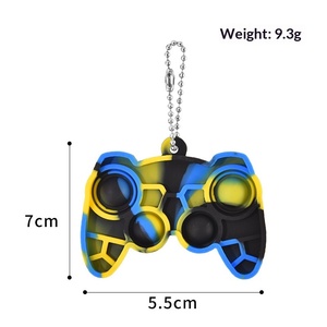Porte-clés transfrontalier en silicone anti-stress, mini <span class=keywords><strong>souris</strong></span> à bulles, modèle BS0000087, fabriqué en Chine, pour tous - Product Image 4