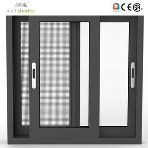 <span class=keywords><strong>Ventanas</strong></span> Corredizas <span class=keywords><strong>de</strong></span> Doble Acristalamiento NFRC USA Project, Vidrio Low-E, Ventana Corrediza <span class=keywords><strong>de</strong></span> Aluminio con Rotura <span class=keywords><strong>de</strong></span> Puente Térmico y Mosquitera - Product Image 1