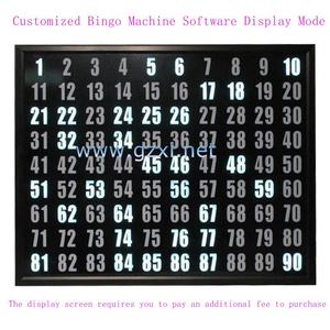 Máquina de <span class=keywords><strong>Bingo</strong></span> en Línea con Números de Lotería, Software de <span class=keywords><strong>Bingo</strong></span> con <span class=keywords><strong>Video</strong></span> de Tenis de Mesa, Software de Lotería, Máquina de Lotería - Product Image 3