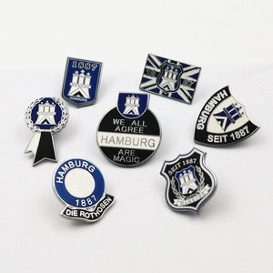 Pin de solapa de esmalte de aleación de zinc, con diseño de fichas Pogo 'Hungry Free', chapado en níquel, con pin de seguridad, personalizado, de la serie completa, tipo souvenir - Product Image 6