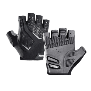 Gants de musculation mi-doigts en polyester respirant, compatibles écran tactile, pour sports de musculation – Meilleures ventes - Product Image 1