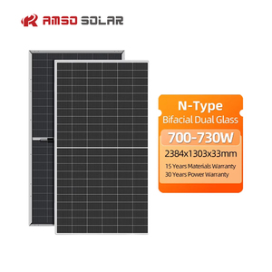 <span class=keywords><strong>AMSO</strong></span> SOLAR Monocristallin de type N pour panneaux solaires bifaciaux de 800 watts, efficacité de 23,8 %, vente flash - Product Image 5
