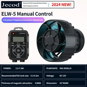 Jebao bombola a onde di pesce pompa ELW/M acquario marino eco-friendly scatola di plastica scatola di controllo intelligente pompa da surf - Product Image 4