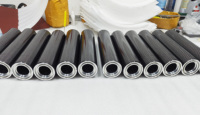 Rodillo Guía de Fibra de Carbono Compuesta BT025 |   Rollo de Malla Industrial CFRP Ligero y de Alta Rigidez, Fabricante OEM