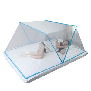 Conveniente <span class=keywords><strong>mosquitera</strong></span> plegable y dosel <span class=keywords><strong>de</strong></span> <span class=keywords><strong>cama</strong></span> para el hogar, dormitorios <span class=keywords><strong>de</strong></span> estudiantes, personas individuales y dobles, adultos y niños - Product Image 1